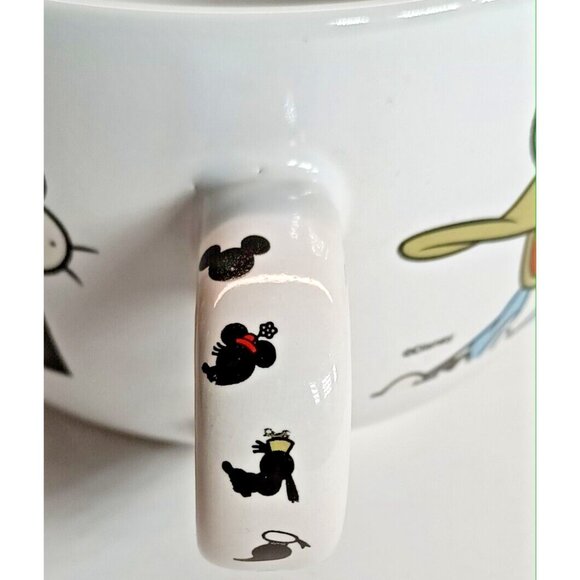 Disney Mickey Mouse & Friends Minnie, Goofy, Pluto, Donald, Daisy Soup Mug - Picture 9 of 11